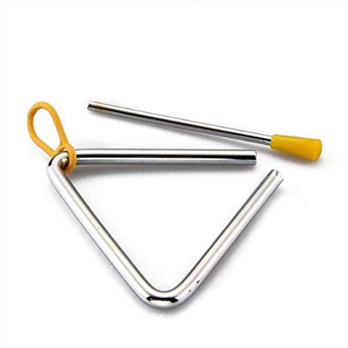 xxiaoTHAWxe Kids Musical Instrument Percussion Triangle Bell Kindergarten Teaching Kits