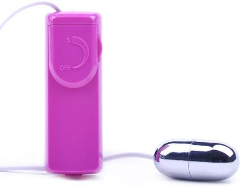 Powerful Multi-Speed Egg Vibrating Massager Body Relaxing Bullet (Purple)