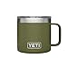 YETI Rambler 14 oz Stainless Steel Vacuum Insulated Mug with Lid, Olive Green