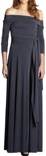 VonVonni Women's Victoria Transformer Dress Medium Gray