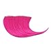 Kaned Colorful Hair Bangs Wig Clip Seamless Piece Tassel Clip Hair Extension Wig Accessory Hairstyle,Rose red (CLH-PINK3#)thumb 1