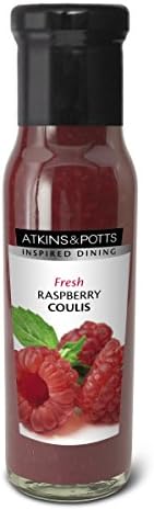 Atkins & Potts - Fresh Raspberry Coulis - 250g