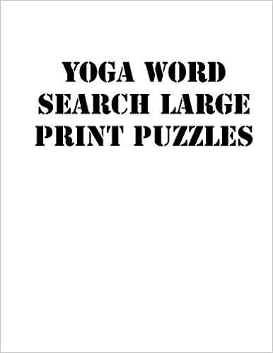 yoga word search large print puzzles large print puzzle book 8 5x11 matte cover soprt activity puzzle book with solution publishing word search gifts 9781651328750 amazon com books