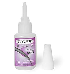 Tiger Glue for Billiard Pool Cue Tips 1 oz Thick