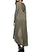 Begonia.K Women's Long Sleeve Open Front Lightweight Maxi Hooded Duster Cardigan