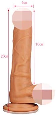Oversized Special Feeling Manually Sucker Female Silica Gel Simulated Stimulator Adult Products (Size : B)