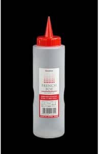 JapanBargain 3270, Japanese Squeeze Bottle Squirt Condiment Bottles Ketchup Bottle 11 ounce Made in Japan, Red