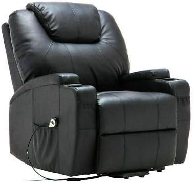 Electric Lift Power Recliner Chair Heated Massage Sofa Lounge w/Remote Control