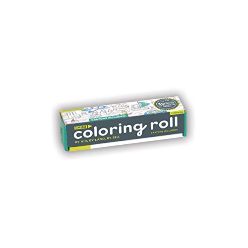 By Air, By Land, By Sea Mini Coloring Roll