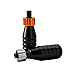 EZTAT2 Bat Tattoo Cartridge Grip Black with Golden Vice for Rotary Tattoo Machine Needles