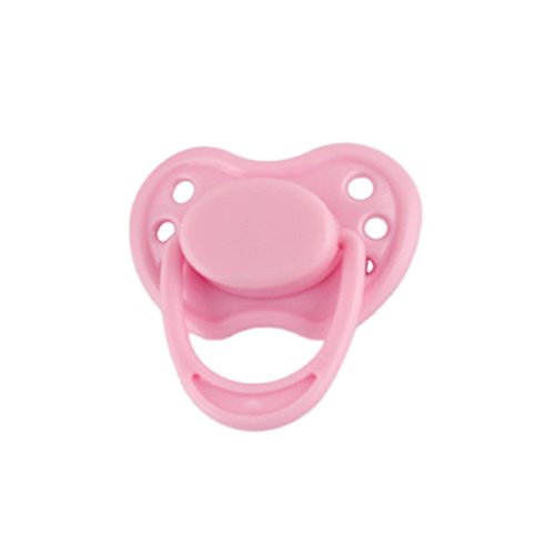 Dirance Reborn Doll Accesories Magnetic Pacifier Nipple Kids Toy (Pink)