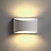 TRLIFE LED Wall Sconces Lighting, 9W 3000K Warm White Wall Sconce Plaster LED Wall Sconce for Bedroom Living Room Bathroom Stairway Hallway Porch Hotel (with a 9W G9 LED Bulb)-02