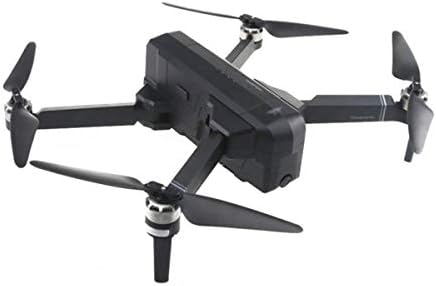 Intelligent aerial drone, professional remote control aircraft, GPS return home four-axis aircraft and adjustable wide-angle WIFI camera follow me, altitude maintenance, smart battery,Black-2K 800m