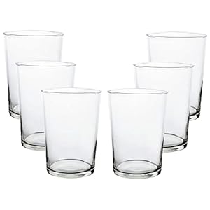 Vaso de Sidra 50cl, Corte Caliente, 12 uds. Vajilla Elegante y Moderna Set de 12 – Hogar y Más