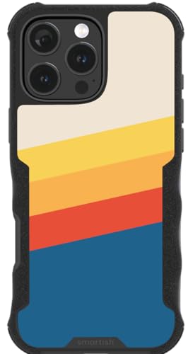 Smartish - Retroish Stripes - iPhone 16 Pro Max MagSafe Armor Case - Gripzilla…