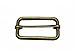 Generic Metal Bronze Rectangle Buckle 1.5