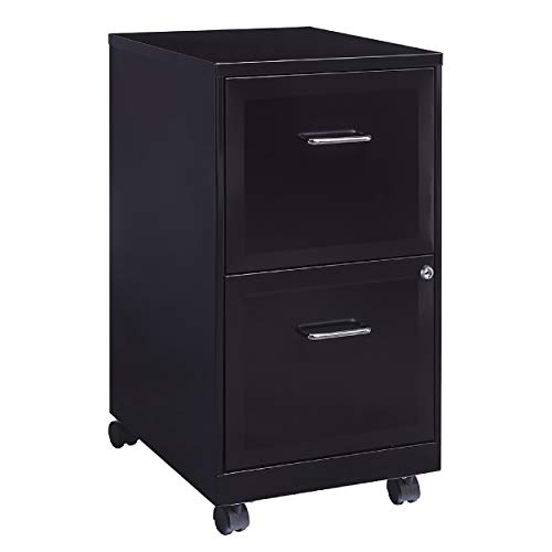 STAPLES 2Drawer Vertical Locking File (Black, Sold as 1 Each