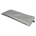 Eye Pillow Vacation Organic Flax Seed Filled, Microwavable Unscented Eye Pillow - Silver -Ultra Silky Satin