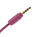 DONG 3.5mm Retro Phone Telephone Radiation-Proof Receivers Cellphone Handset for Phone 4 5 6 7 Classic Headphone MIC Microphone(Purple)