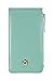 Indressme Womens Bifold Multi Card Case Thin Wallet with Zipper Pocket, Blue