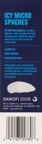 ICY HOT PRO CREAM WITH MICRO SPHERES 2 OZ