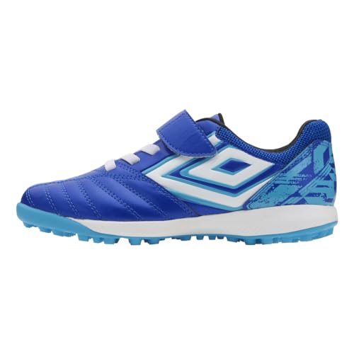 [Umbro] サッカー 運動靴 アクセレイタ JR Wide ワイド 屈曲性 クッション性 反発性 通学 ジュニア キッズ 子供 UU4XJB04BL_BL_16.0