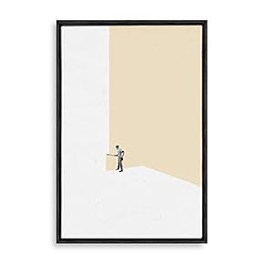 Framed Canvas Wall Art Abstract Colorful Canvas Prints Home Artwork Decoration for Living Room,Bedroom - 24x36 inches