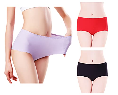 Friza Seamless Panty for Women Ice Silk Panties (Size Best UP to M,L,XL) Friza Seamless Panty for Women Ice Silk Panties (Size Best UP to M,L,XL)