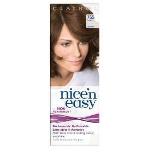 Clairol Nice N Easy Hair Color 755 Light Brown Pack Of 3 Uk
