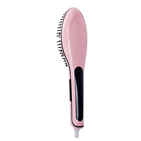 Hair Brush Straightener Instant Magic Silky Straight Hair Styling