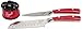 Superior Quality Emeril Lagassee Kitchen Knife 3 Pc. Set with 2 Knives & Sharpener, 3.5