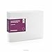 Linenspa Plush Quilted Mattress Pad-Breathable Mattress Cover with Deep Pockets Stretches up to 18 Inches, White