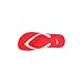 Nike Womens Solarsoft Thong II Sandal White/White/Bright Crimson 11