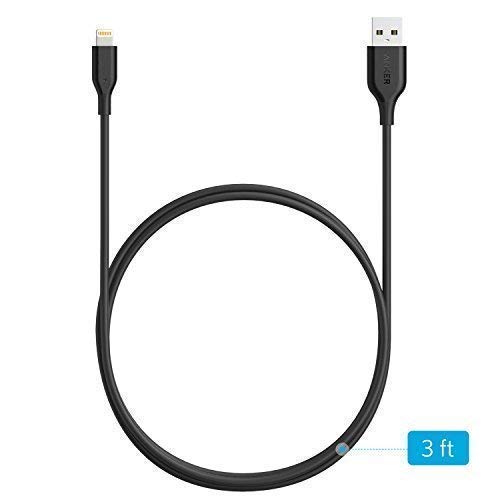 Anker PowerLine Lightning Cable (3ft), MFi Certified HighSpeed