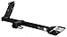 CURT 110703 Class 1 Trailer Hitch with Ball Mount, 1-1/4-In Receiver, Fits Select Volkswagen Jetta