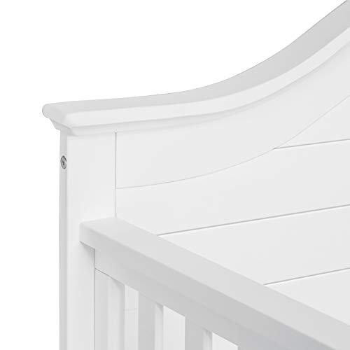 Carter's by DaVinci Nolan 4in1 Convertible Crib in White, Greenguard