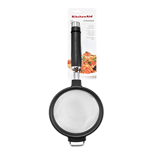 KitchenAid Gourmet Strainer, 5inch, Black Pricepulse