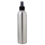 8 oz Aluminum Empty Refillable Fine Mist Spray Bottle
