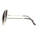 SA106 Mirrored Lens Octagon Oversize Designer Fashion Sunglasses Gold Purple