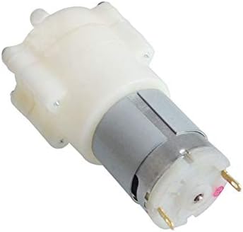 DollaTek 2PCS DC 12V 365 Motor Dispenser Pump Large Flow Centrifugal Pump Magnetic Water Pump, White - Image 4