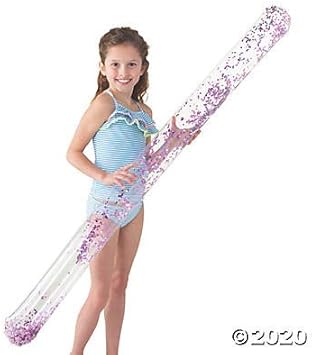 glitter pool noodle