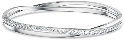 Swarovski スワロフスキー Twist Rows クリスタル ブレスレット