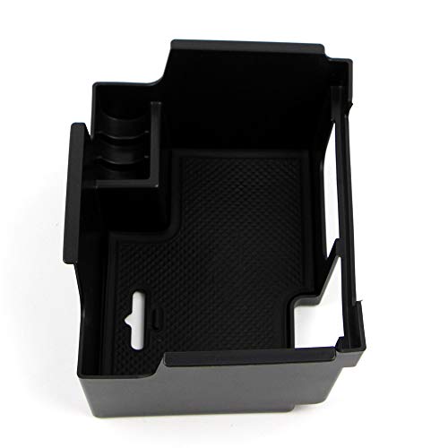Dreamseek Armrest Storage Box for Jaguar XE/XF/F-PACE 2016 2017 2018 Central Console Glove Holder Organizer Tray