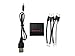 Fytoo Accessoies Quadrocopter 1 PCS 4/5/6 in1 Balance Charger + Conversion line for H47 E56 F188WH F188W H818 RC Helicopter Balance Charger Spare Parts (1pcs Charger+ 5pcs Conversion line)