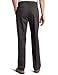 Lee Men's Comfort Waist Custom Relaxed Fit Flat Front Pant,Shadow Grey, 34W x 32L