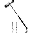 FLYH Buck Neurological Hammer, Tromner Reflex Hammer with Needle and Brush, for Neurologic Reflex Diagnosis and Testing