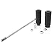 No Cut Black Frame Sliders Compatible with Suzuki SV650 / SV1000 / DL650 / DL1000 (All Years) Frame Bobbins Sliders Crash Protectors Motorcycle Sportbike