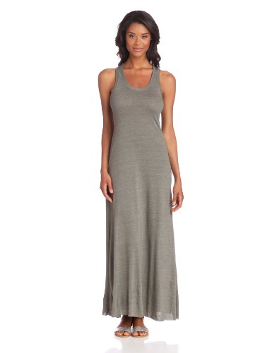 Alternative Women's Racer Back Maxi Dress, Eco True Military, Small
