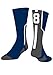 TCK Player Id Navy Custom Number Crew Sock (SINGLE SOCK)