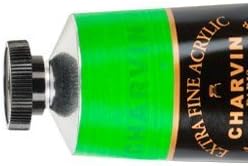 Charvin Extra-Fine Artists' Acrylic Paints 60 ml Paint Tube - Green of Menton by Charvin Extra Fine Colours